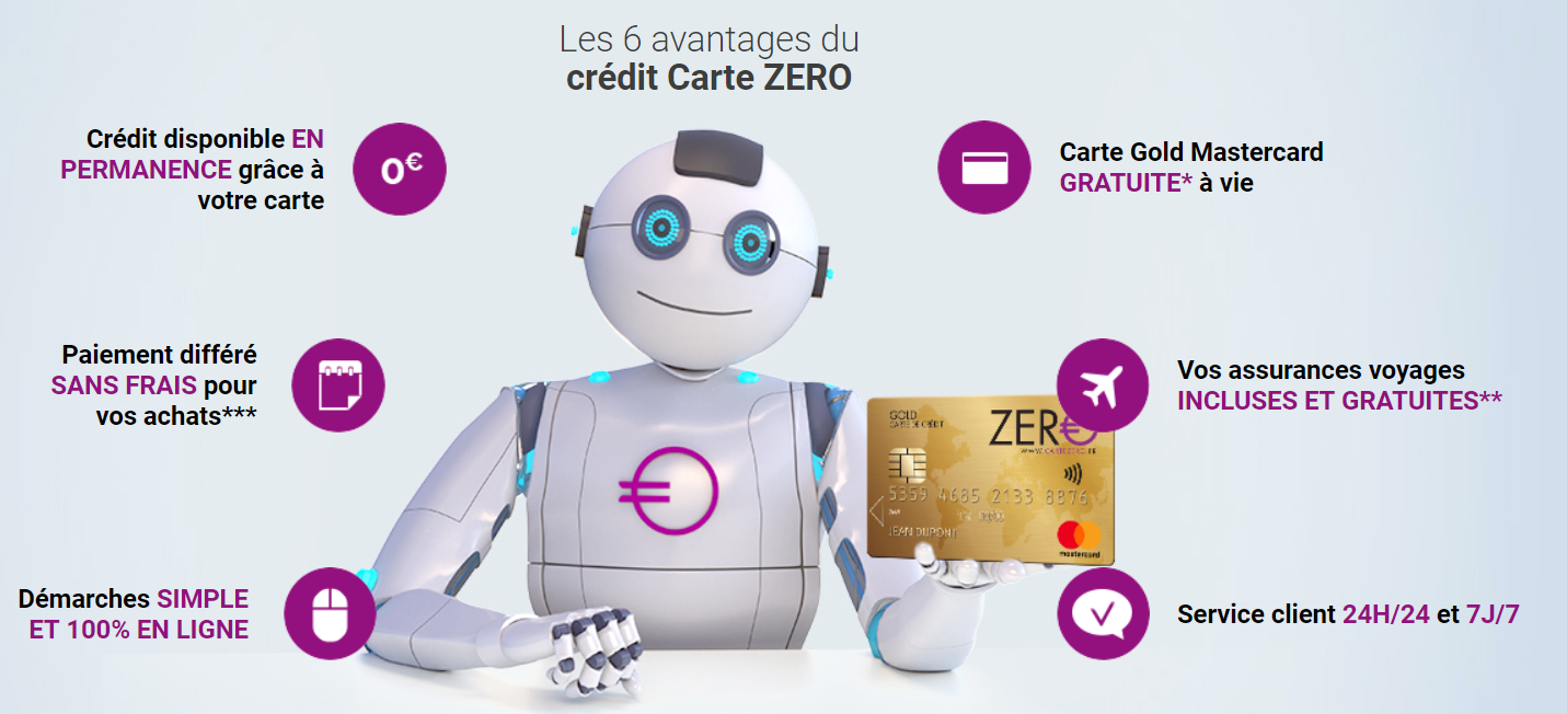 carte zero avantages